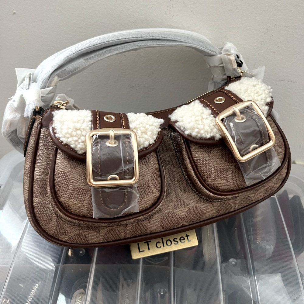 🛍️🔥 New Coach Ashton Bag In Signature Canvas CY658 - Picture 7 of 10